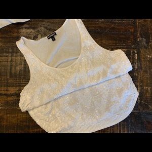 2/$15 Express Sequin Tank